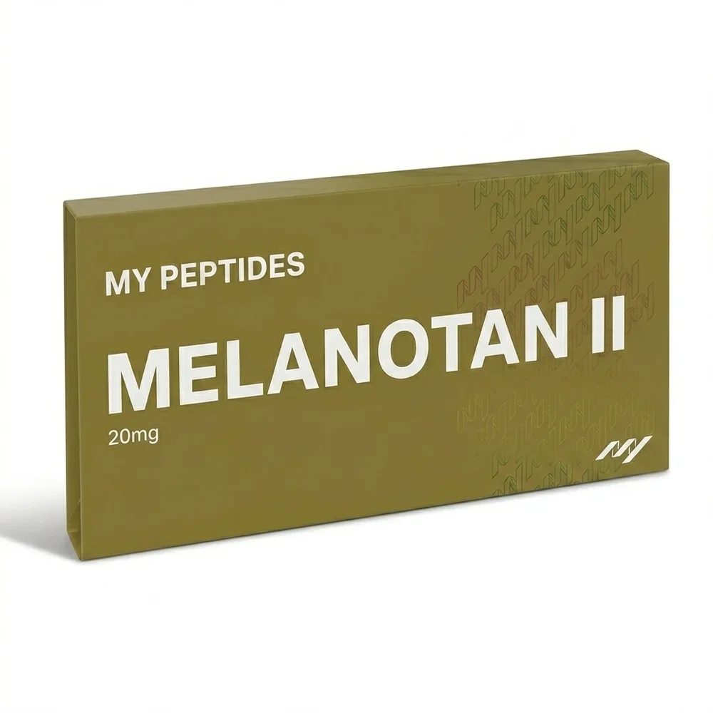 MY PEPTIDES Melanotan 2 (MT2) | 20mg | 3ml — official product packaging