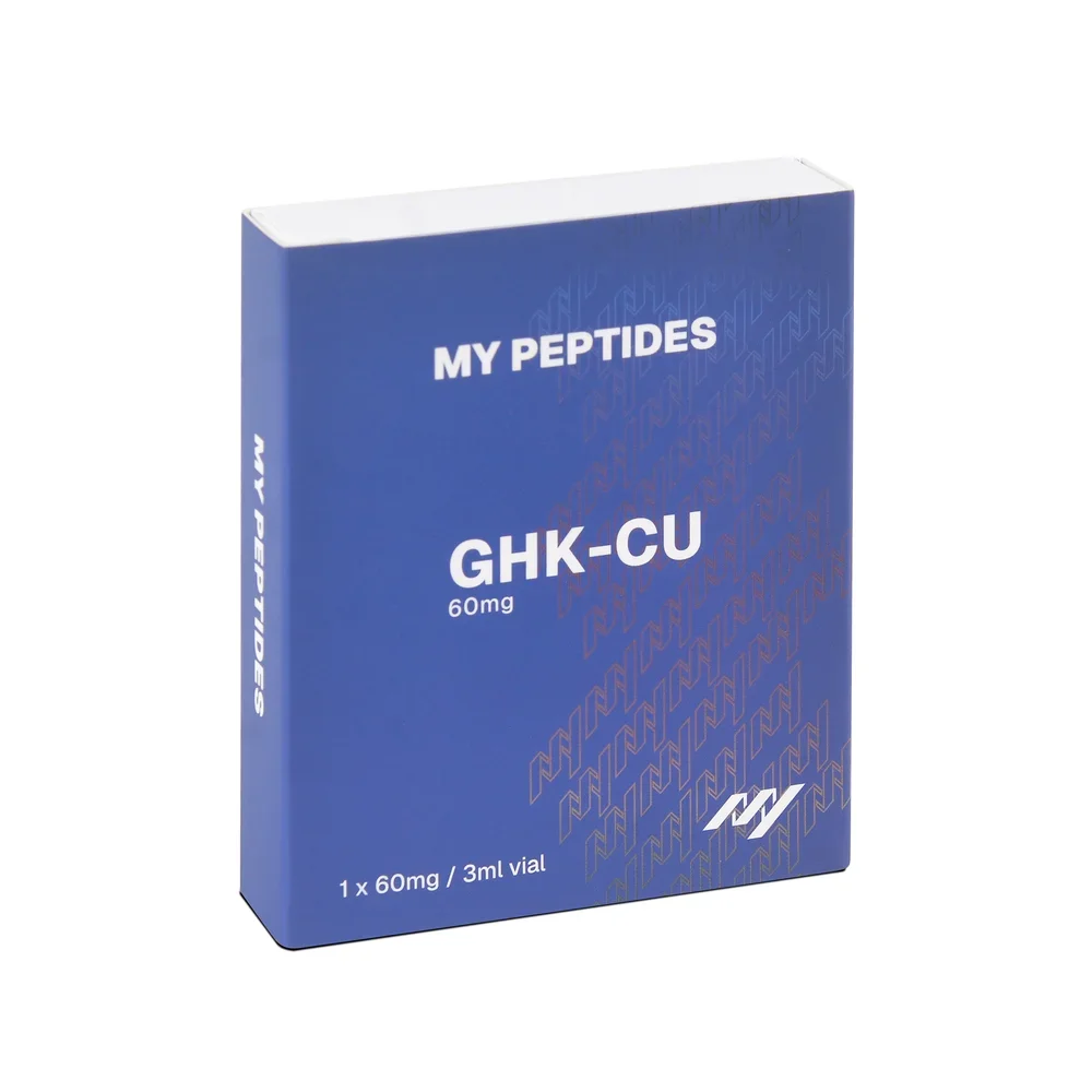 MY PEPTIDES GHK-Cu Copper Peptide | 60mg | 3ml — official product packaging