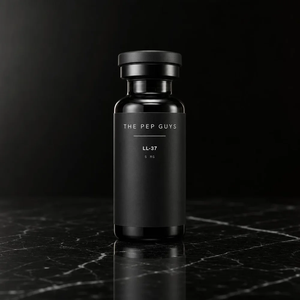 The Pep Guys LL-37 — official product packaging