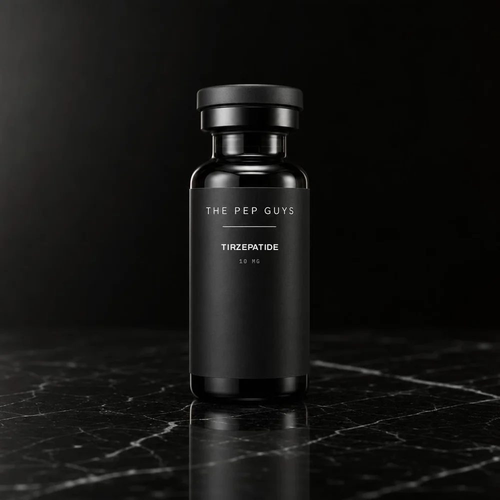 The Pep Guys Tirzepatide — official product packaging